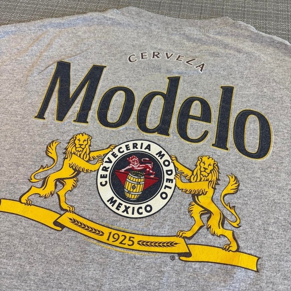 Modelo Cervecería México Vintage grey Men's t-shirt